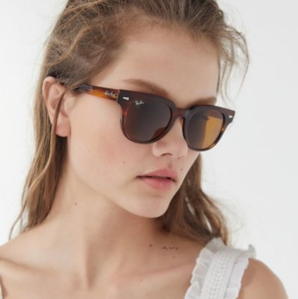 Ray-Ban (Store Display) Wayfarer Brown Lens RB2140 Tortoise Brown - Picture 9 of 12